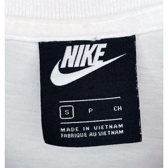 Nike Sportswear Solid White Men’s Small Short Sleeve Stretch Polo Shirt - Picture 4 of 5